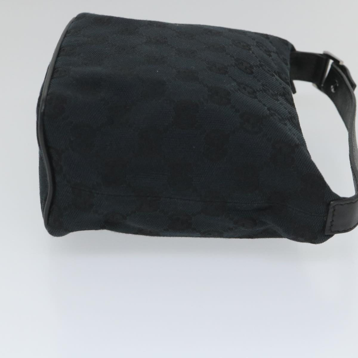 GUCCI GG Canvas Pouch Black 039 1147 57832