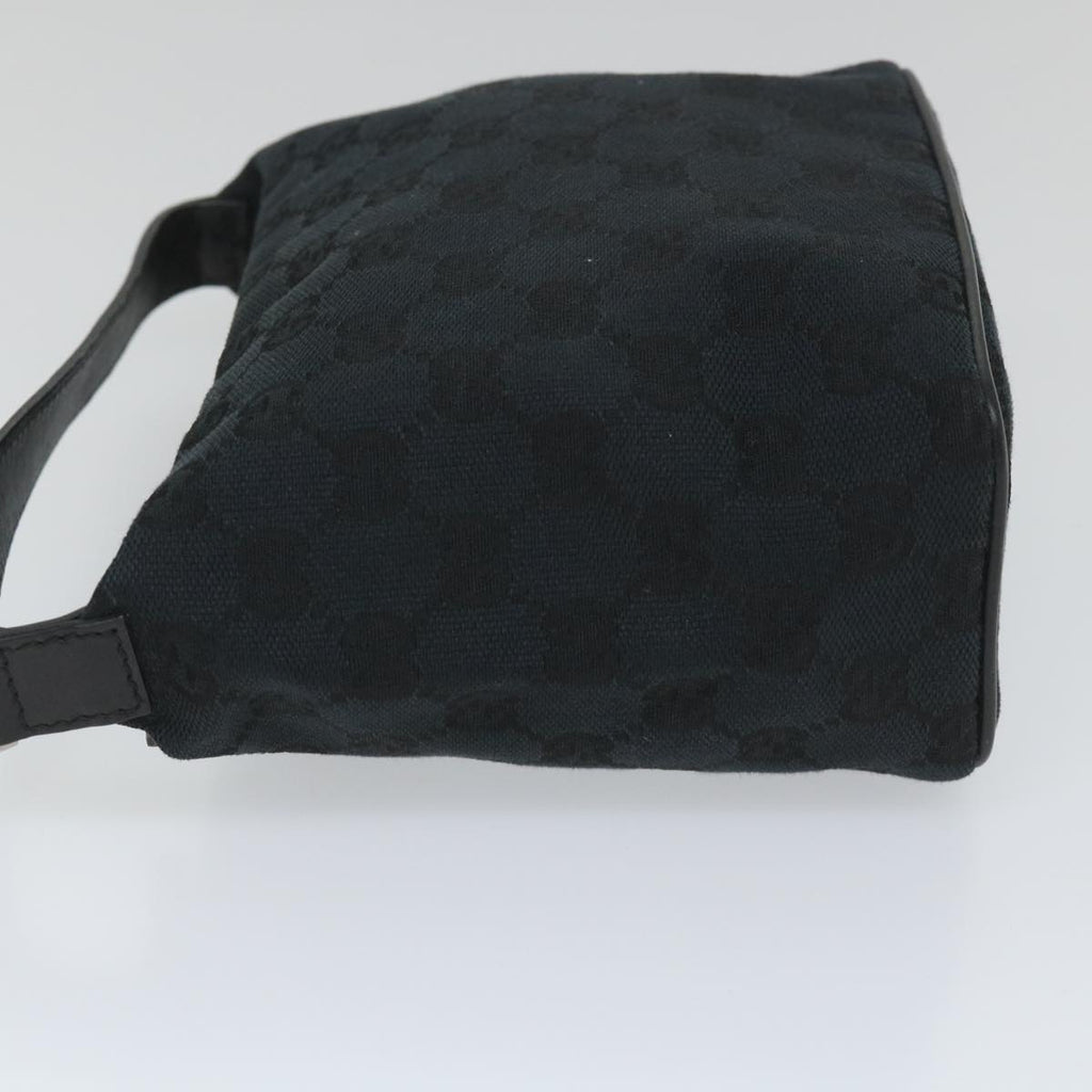 GUCCI GG Canvas Pouch Black 039 1147 57832