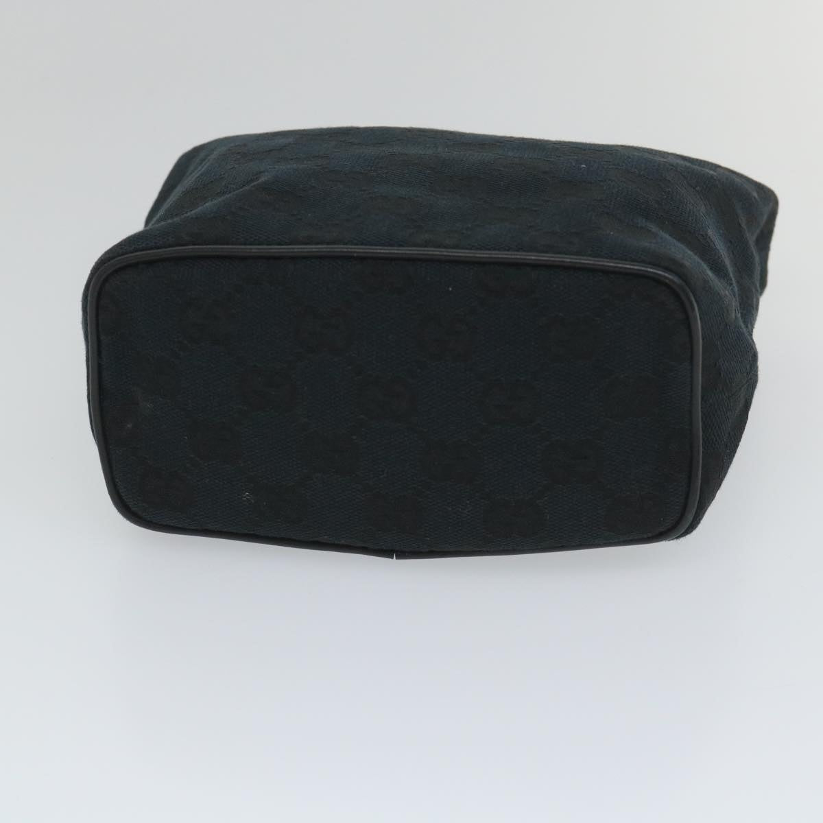 GUCCI GG Canvas Pouch Black 039 1147 57832