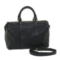 GUCCI Micro GG Canvas Boston Bag 2way Black 449646 57837
