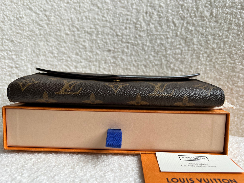 Louis Vuitton Sarah Wallet in Monogram and Brown  (RRP £485)