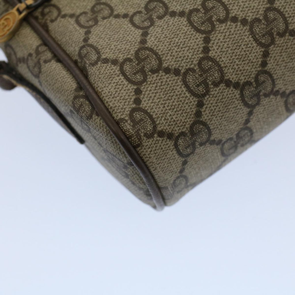 GUCCI GG Supreme Web Sherry Line Shoulder Bag Beige Red 68 02 004 57916