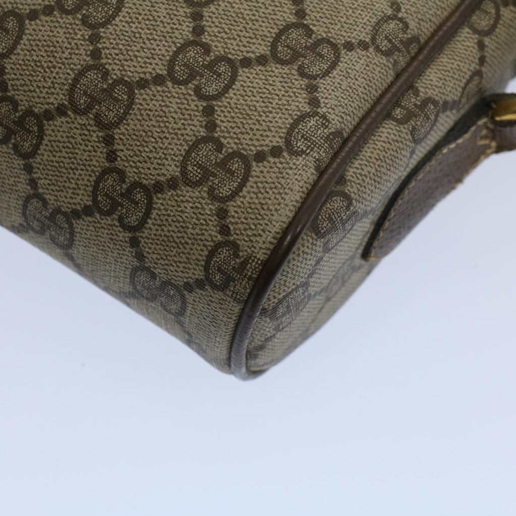 GUCCI GG Supreme Web Sherry Line Shoulder Bag Beige Red 68 02 004 57916