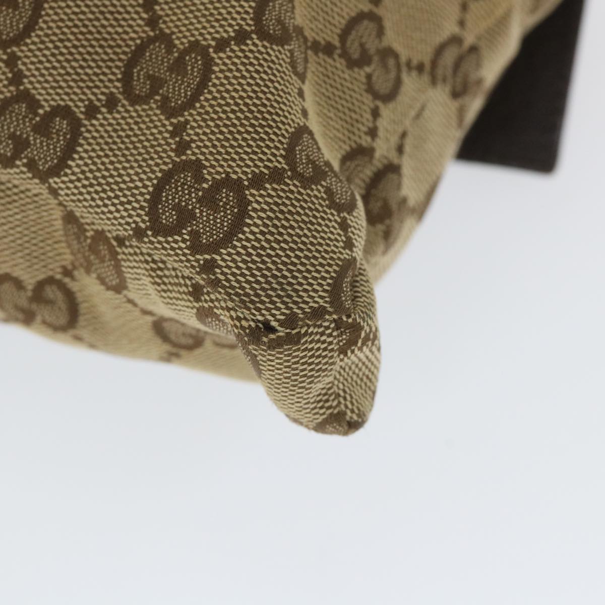 GUCCI GG Canvas Waist bag Beige 28566 57917