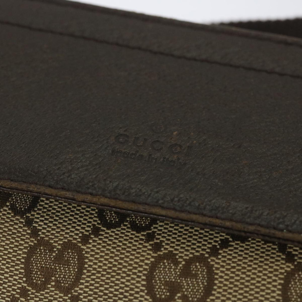 GUCCI GG Canvas Waist bag Beige 28566 57917