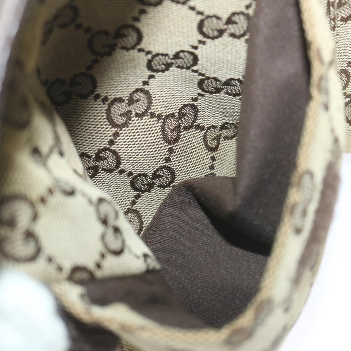 GUCCI GG Canvas Waist bag Beige 28566 57917