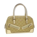 GUCCI GG Canvas Hand Bag Gold 000 0852 2123 57933