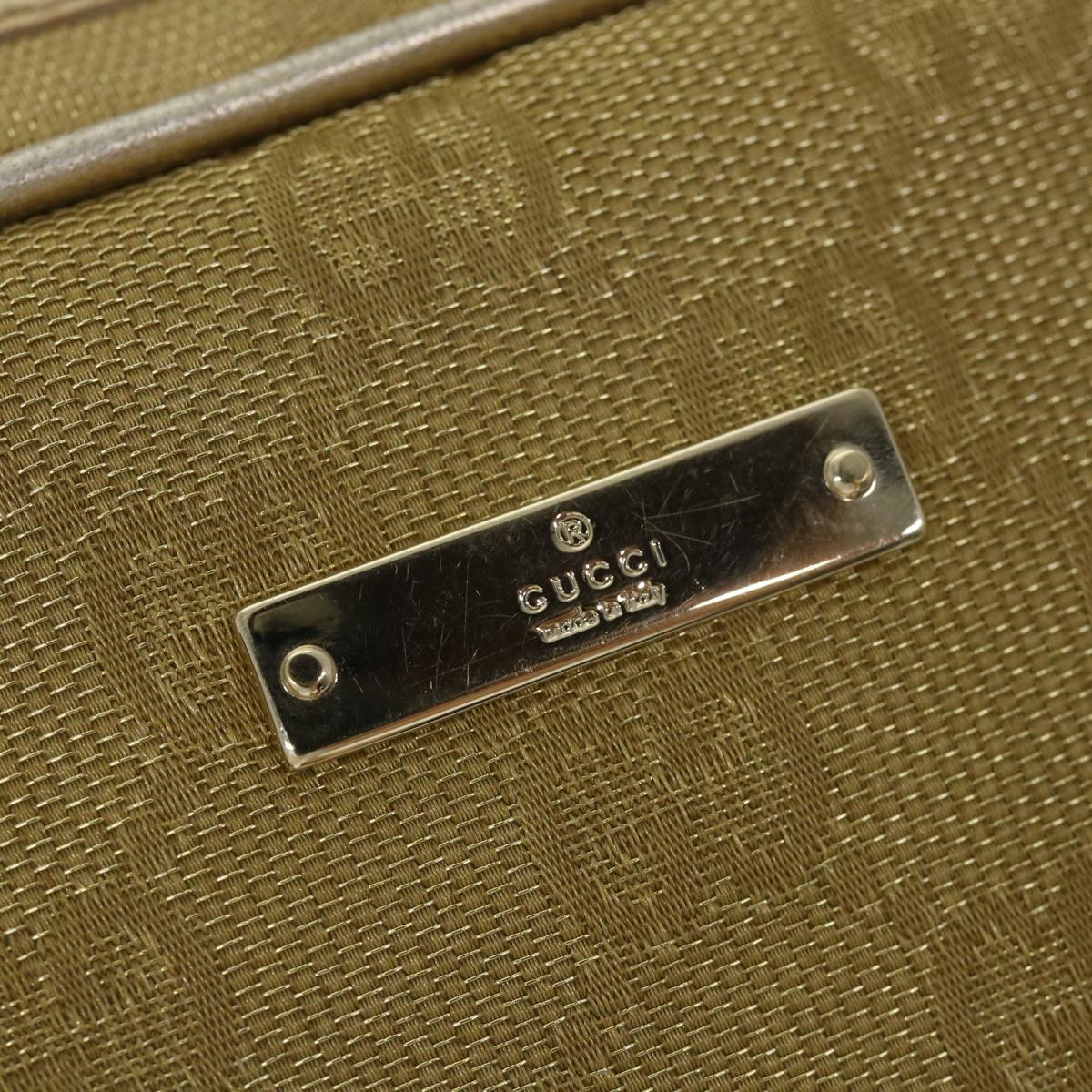 GUCCI GG Canvas Hand Bag Gold 000 0852 2123 57933