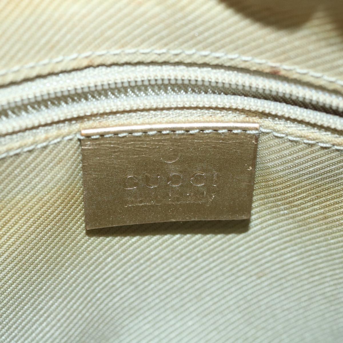 GUCCI GG Canvas Hand Bag Gold 000 0852 2123 57933