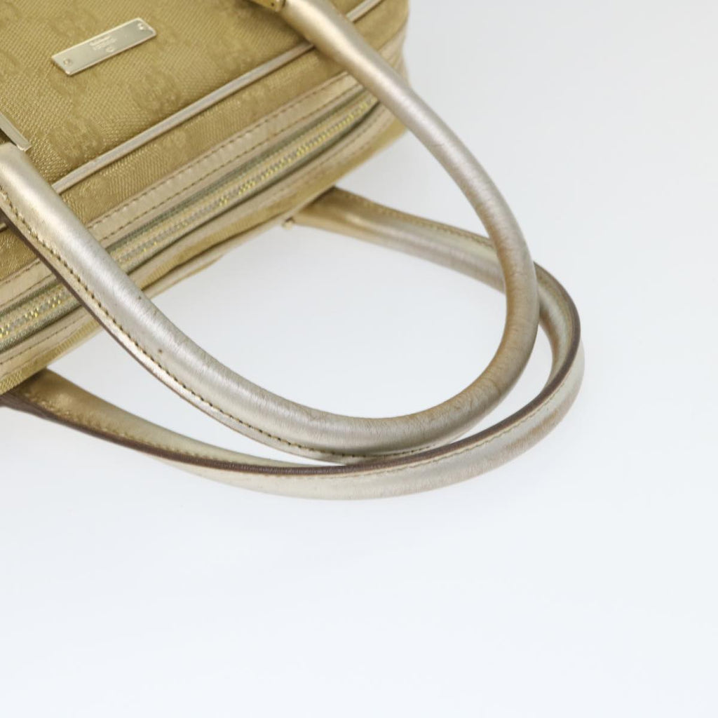 GUCCI GG Canvas Hand Bag Gold 000 0852 2123 57933