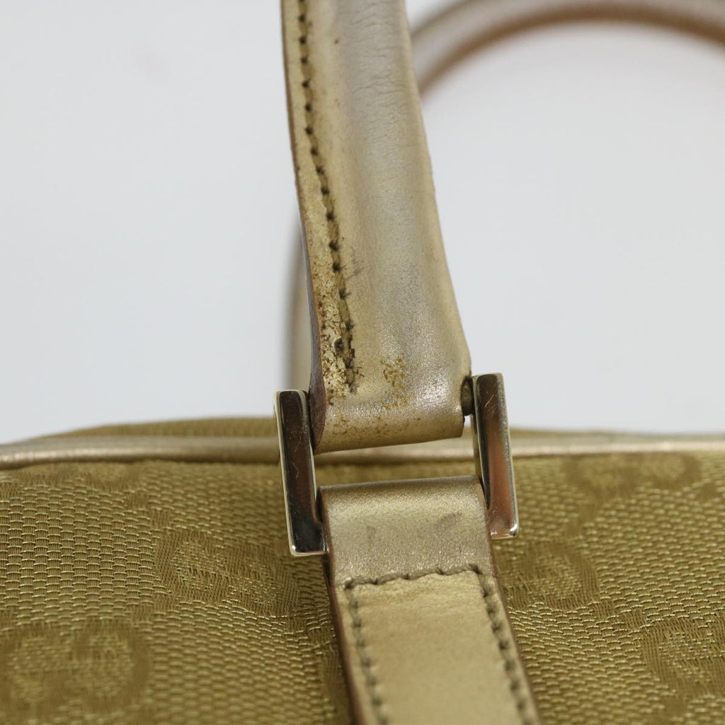 GUCCI GG Canvas Hand Bag Gold 000 0852 2123 57933