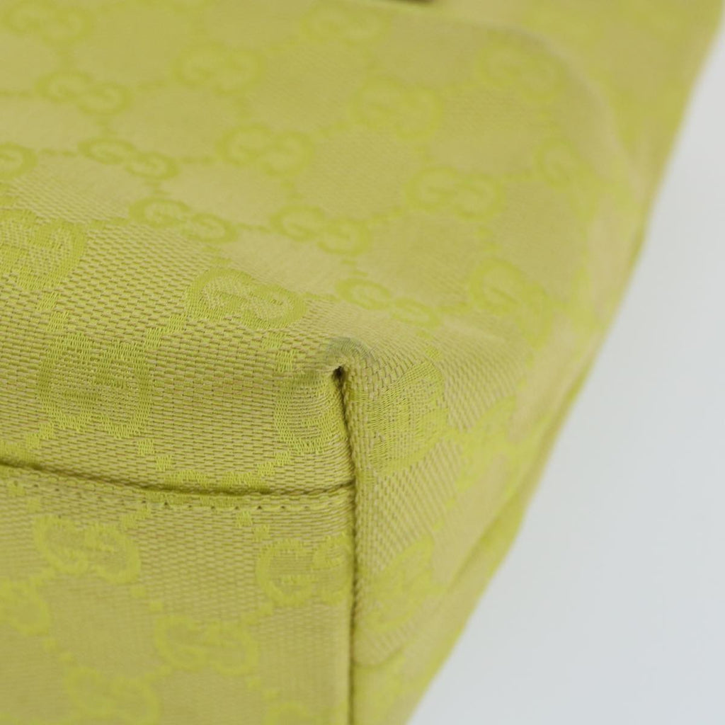 GUCCI GG Canvas Hand Bag Yellow 002 1079 001998 57934