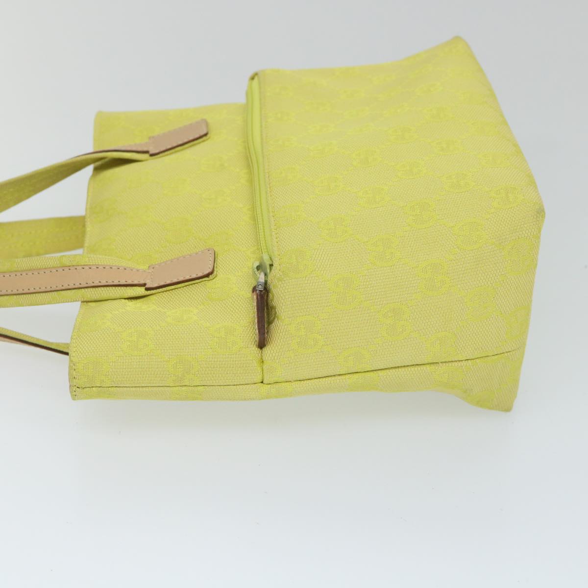 GUCCI GG Canvas Hand Bag Yellow 002 1079 001998 57934