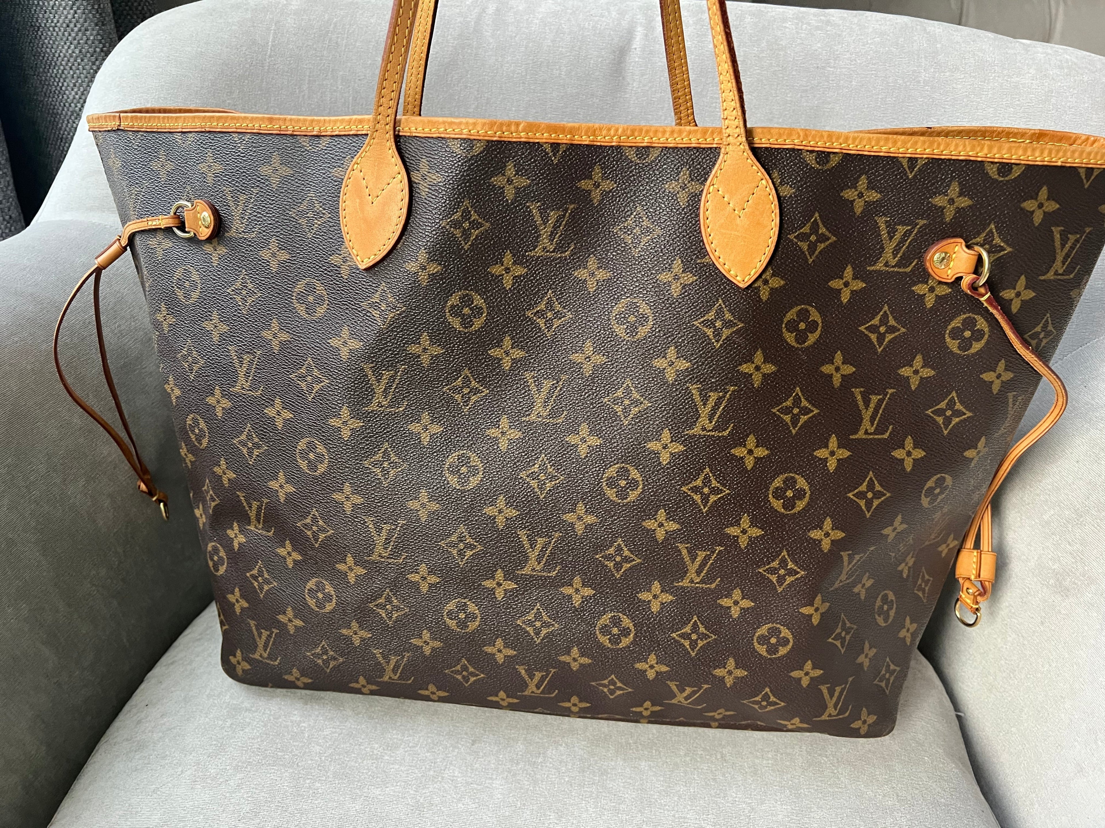 Louis Vuitton Neverfull GM Monogram Beige Interior (RRP £1,460)