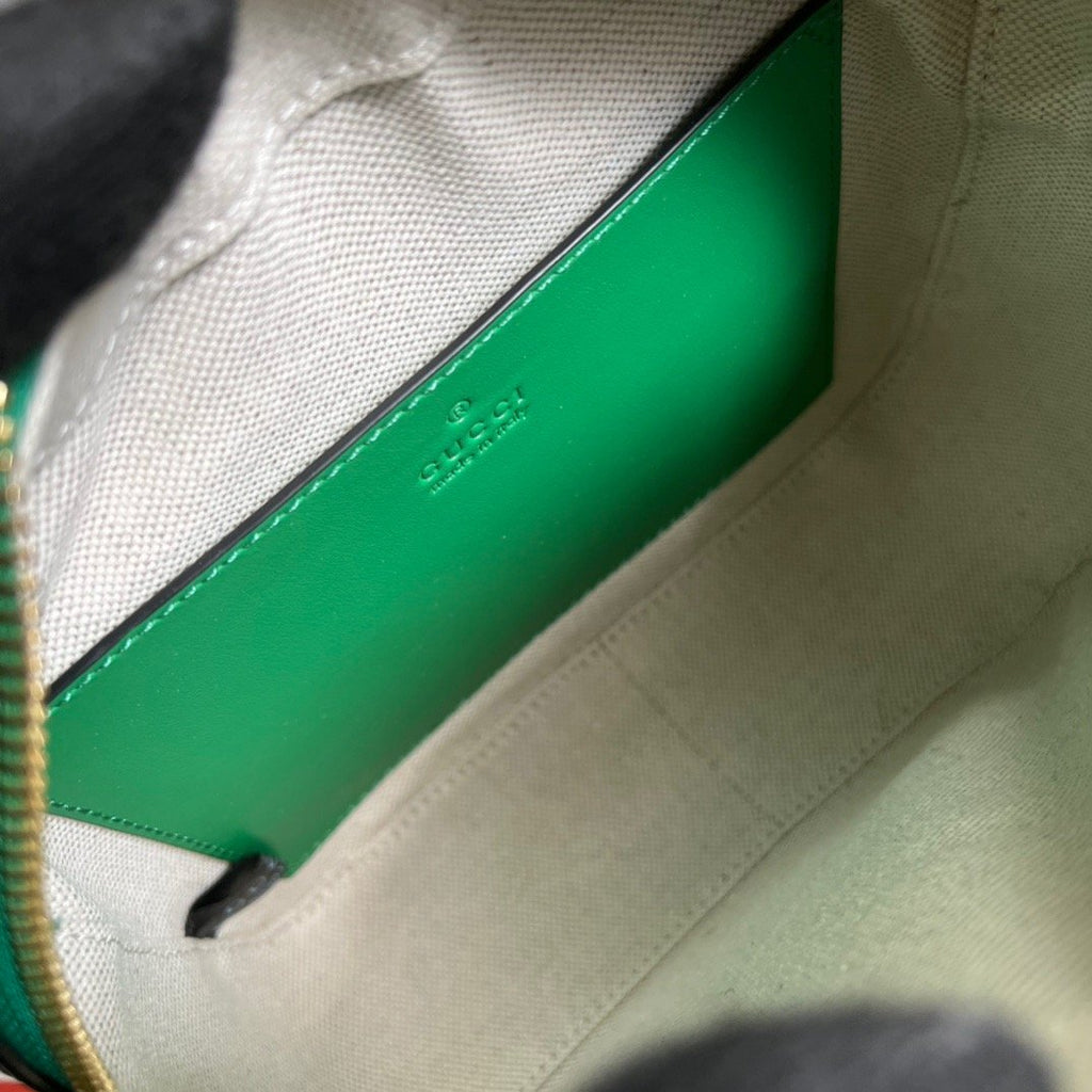 gg Matelasse Shoulder Bag Green For Women, Women’s Bags 8.5in/22cm gg 702234 UM8HG 3389