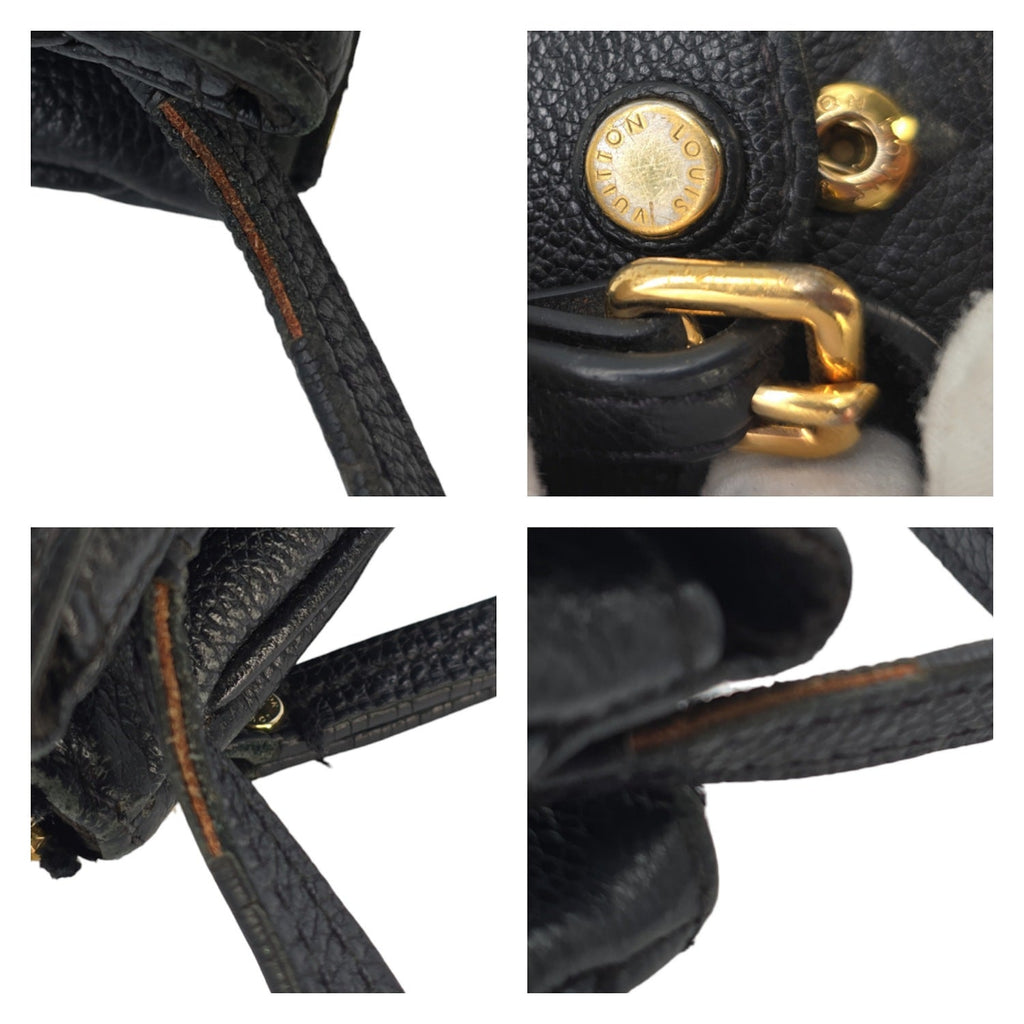 Louis Vuitton Twice Black Monogram Empreinte Crossbody Bag
