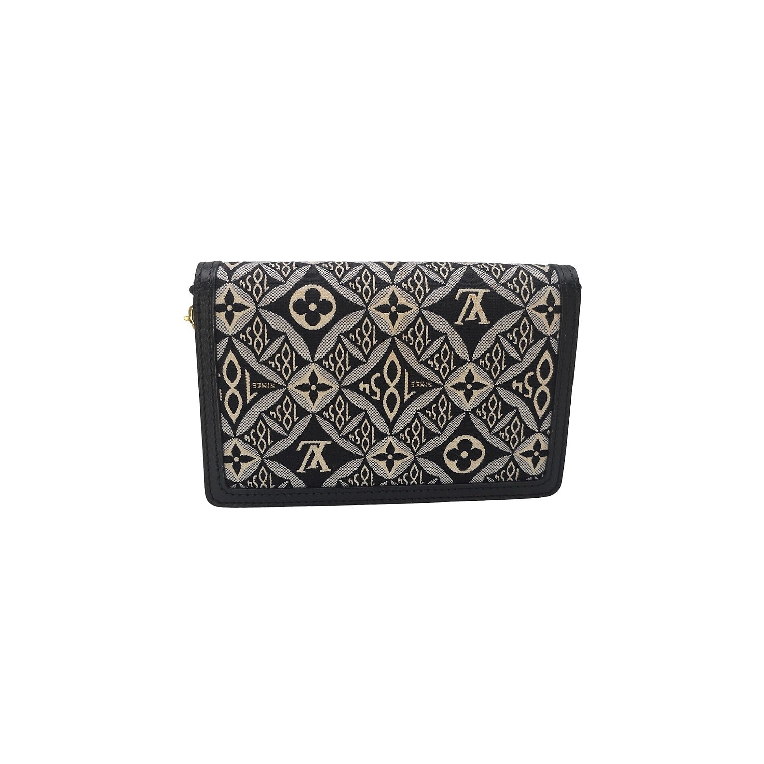 Louis Vuitton Since 1854 Dauphine Monogram Jacquard Chain Wallet