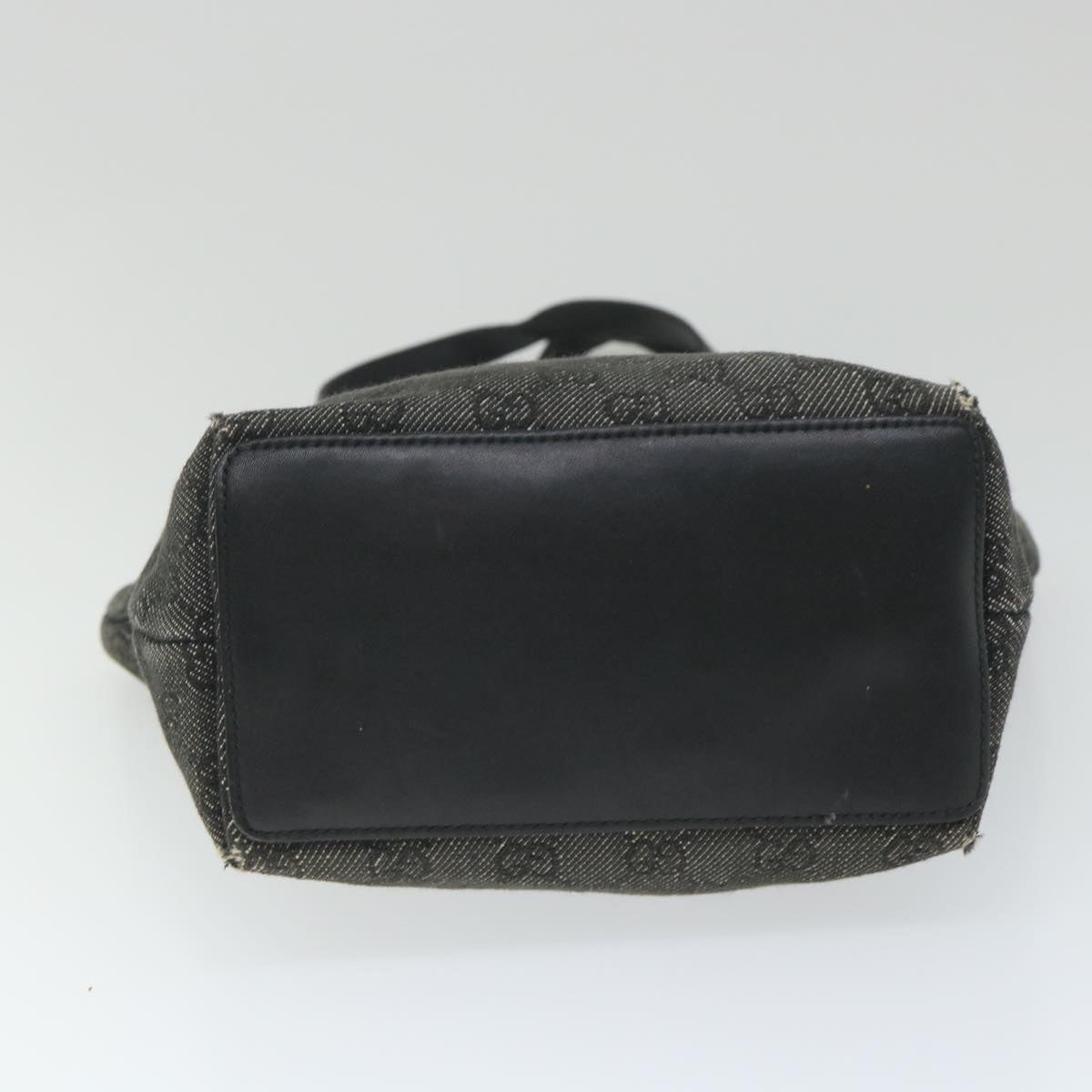 GUCCI GG Canvas Hand Bag Black 31244 58037