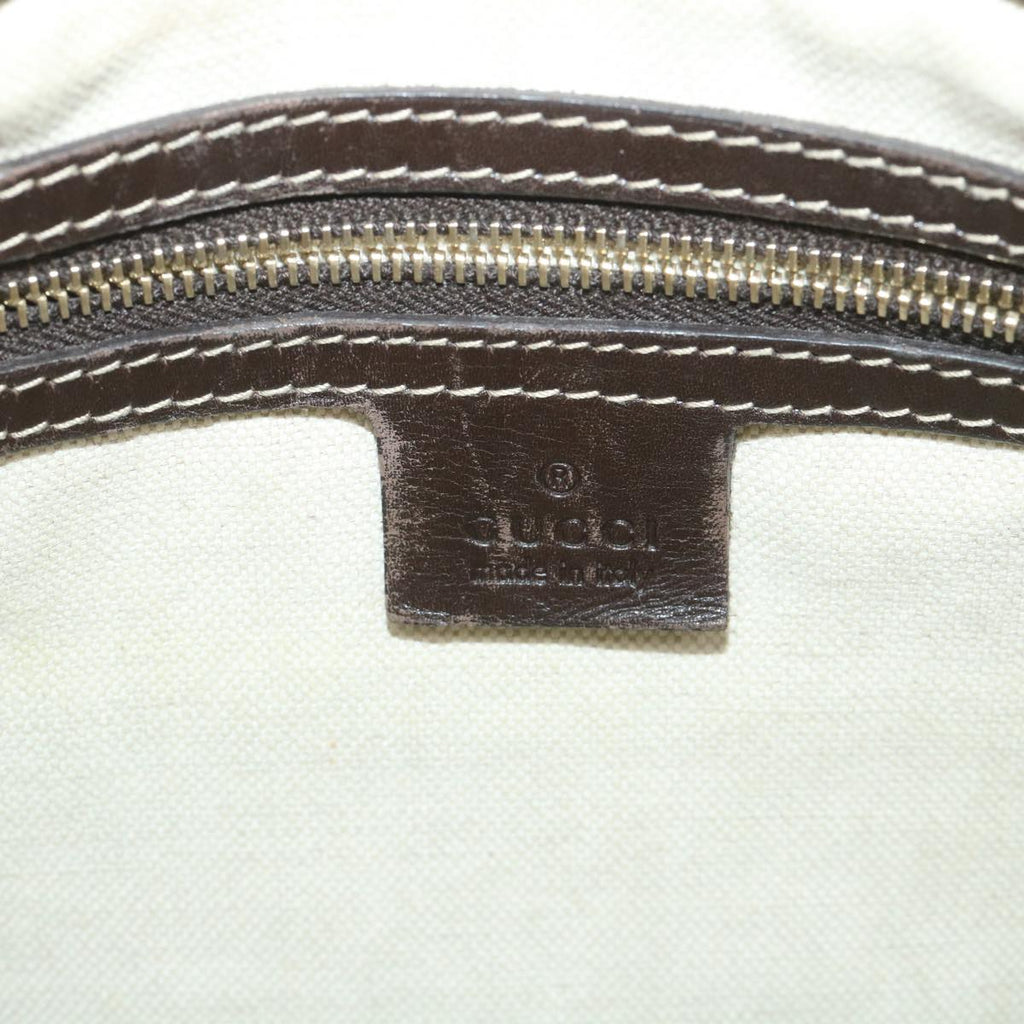 GUCCI GG Canvas Web Sherry Line Hand Bag Beige Red Green 269894 58043