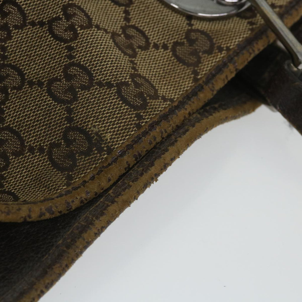 GUCCI GG Canvas Tote Bag Beige 120836 58046