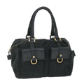 GUCCI GG Canvas Hand Bag Black 153026 58049