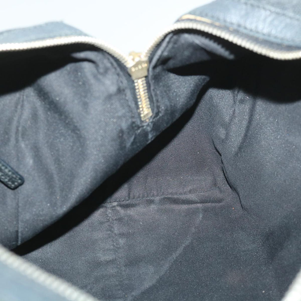 GUCCI GG Canvas Hand Bag Black 153026 58049