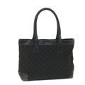 GUCCI GG Canvas Tote Bag Black 33890 58050