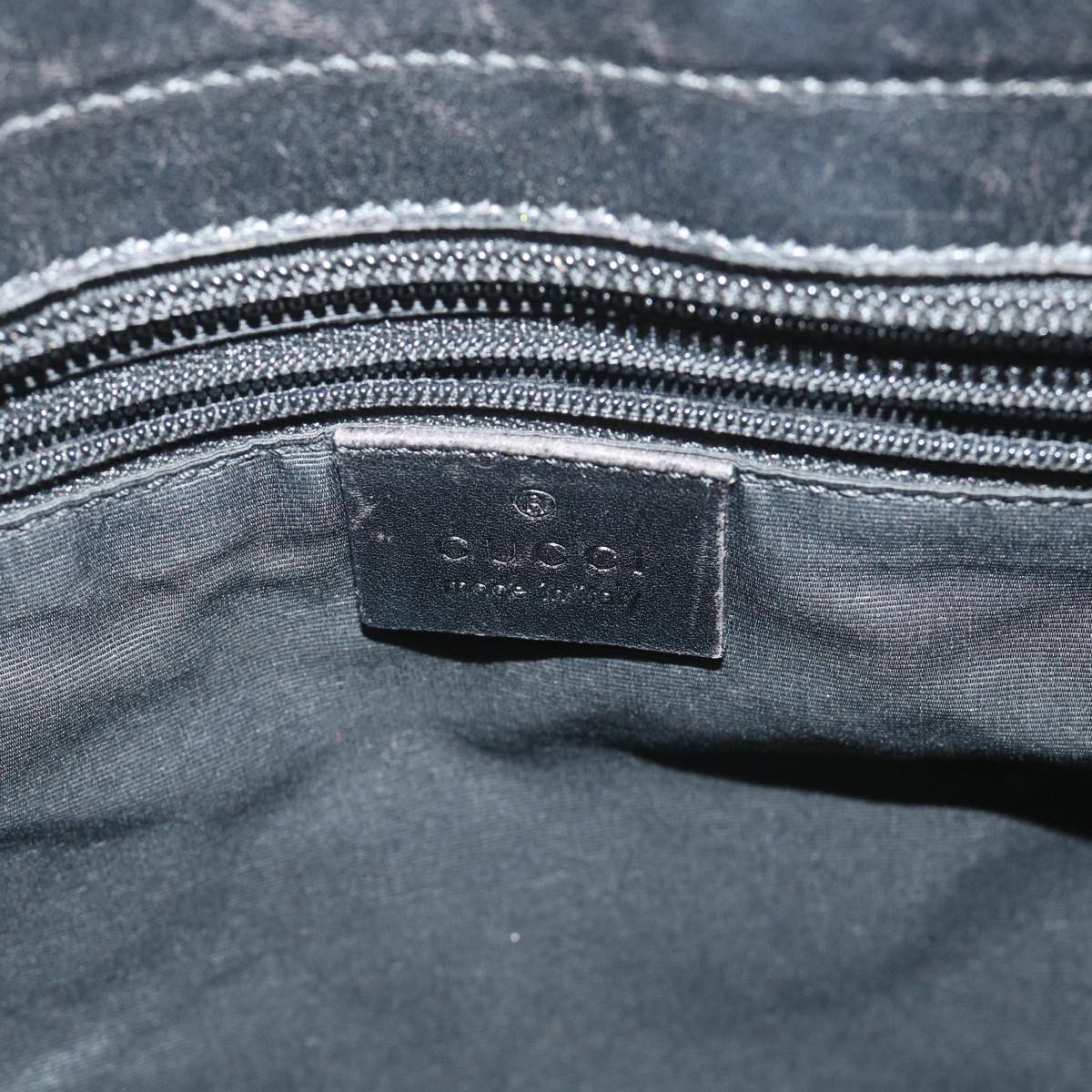 GUCCI GG Canvas Tote Bag Black 33890 58050