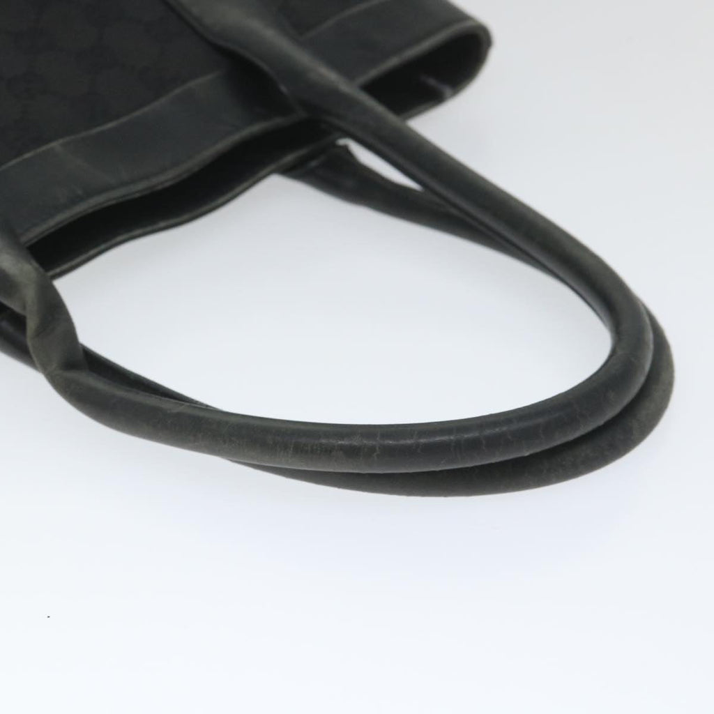 GUCCI GG Canvas Tote Bag Black 33890 58050