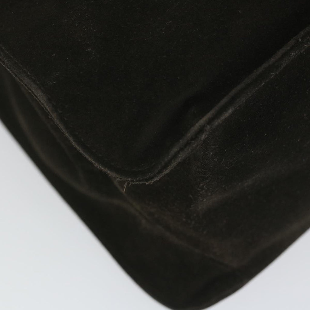 GUCCI Shoulder Bag Suede Brown 0013107 58053