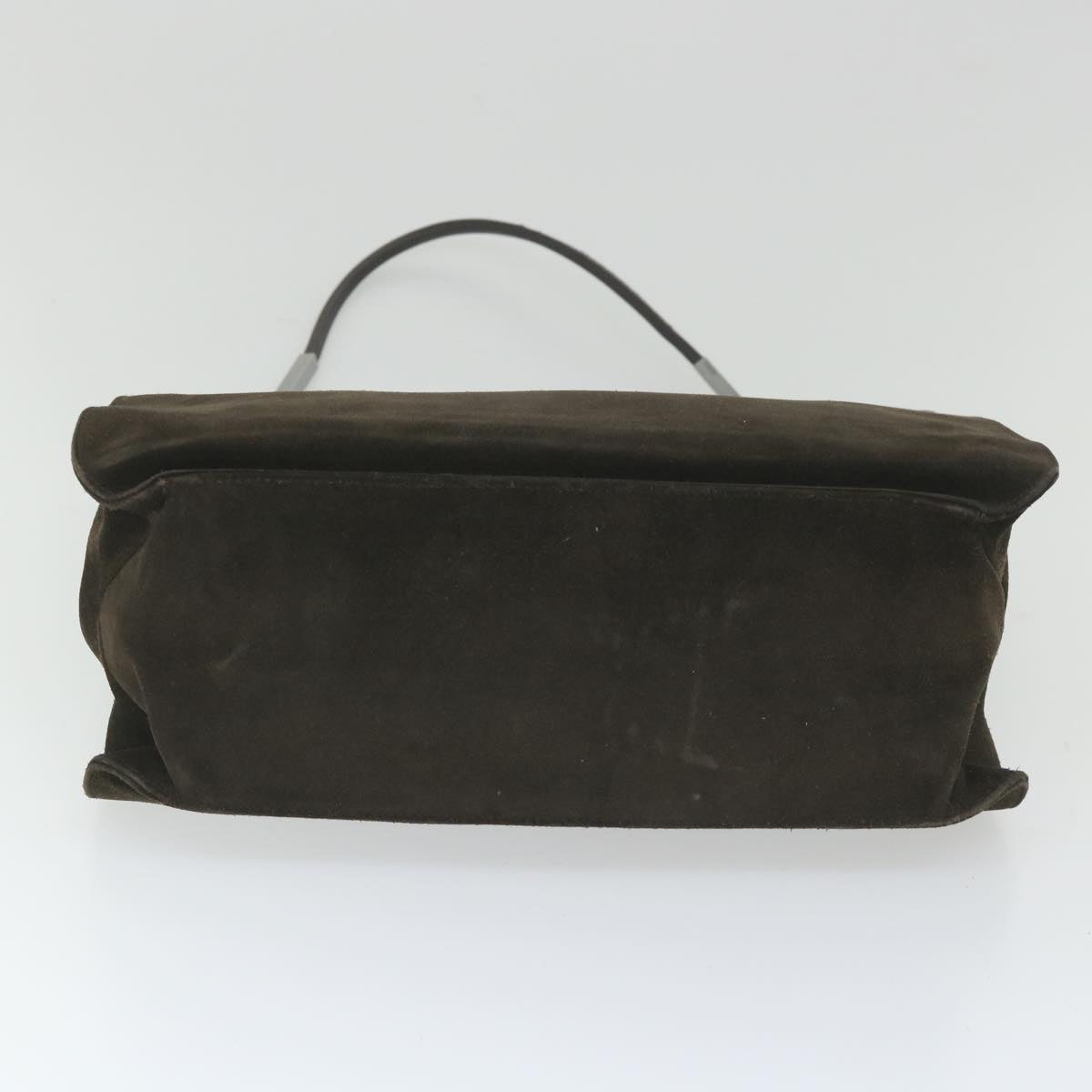 GUCCI Shoulder Bag Suede Brown 0013107 58053
