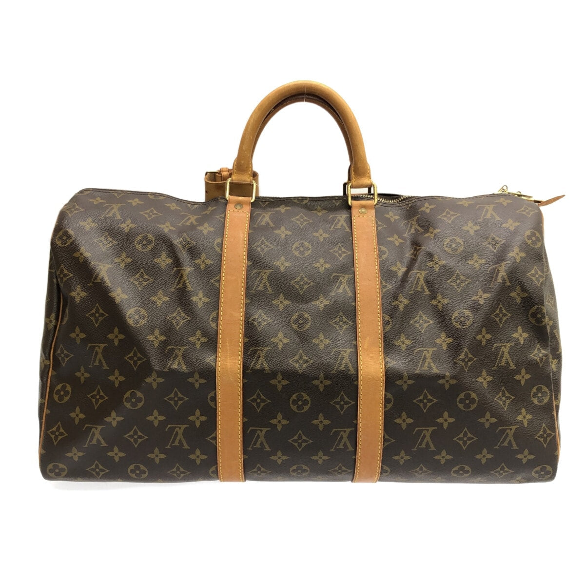 Louis Vuitton Keepall 50  Canvas Travel Bag ()