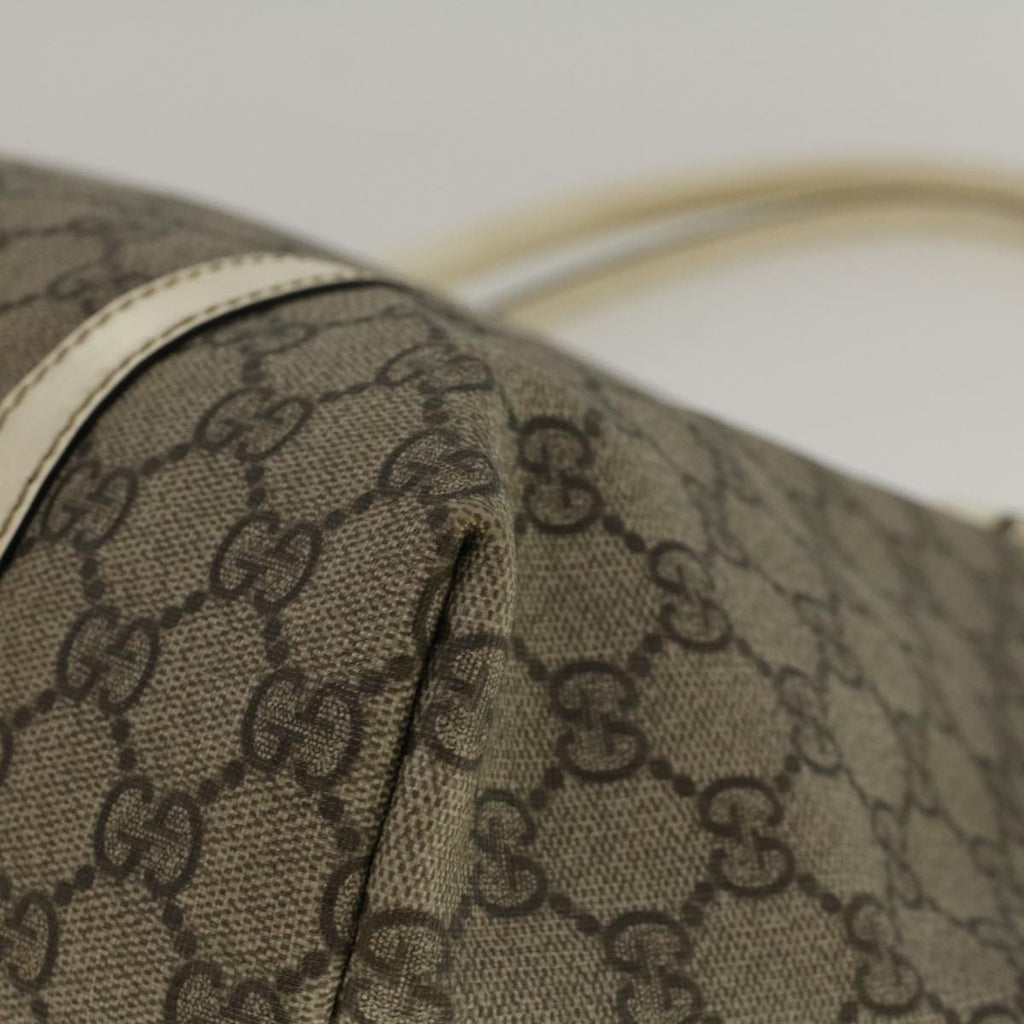 GUCCI GG Canvas Tote Bag Coated Canvas Beige 197953 58069
