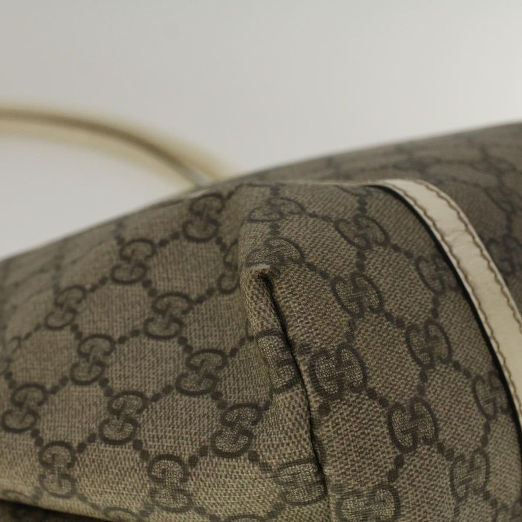 GUCCI GG Canvas Tote Bag Coated Canvas Beige 197953 58069