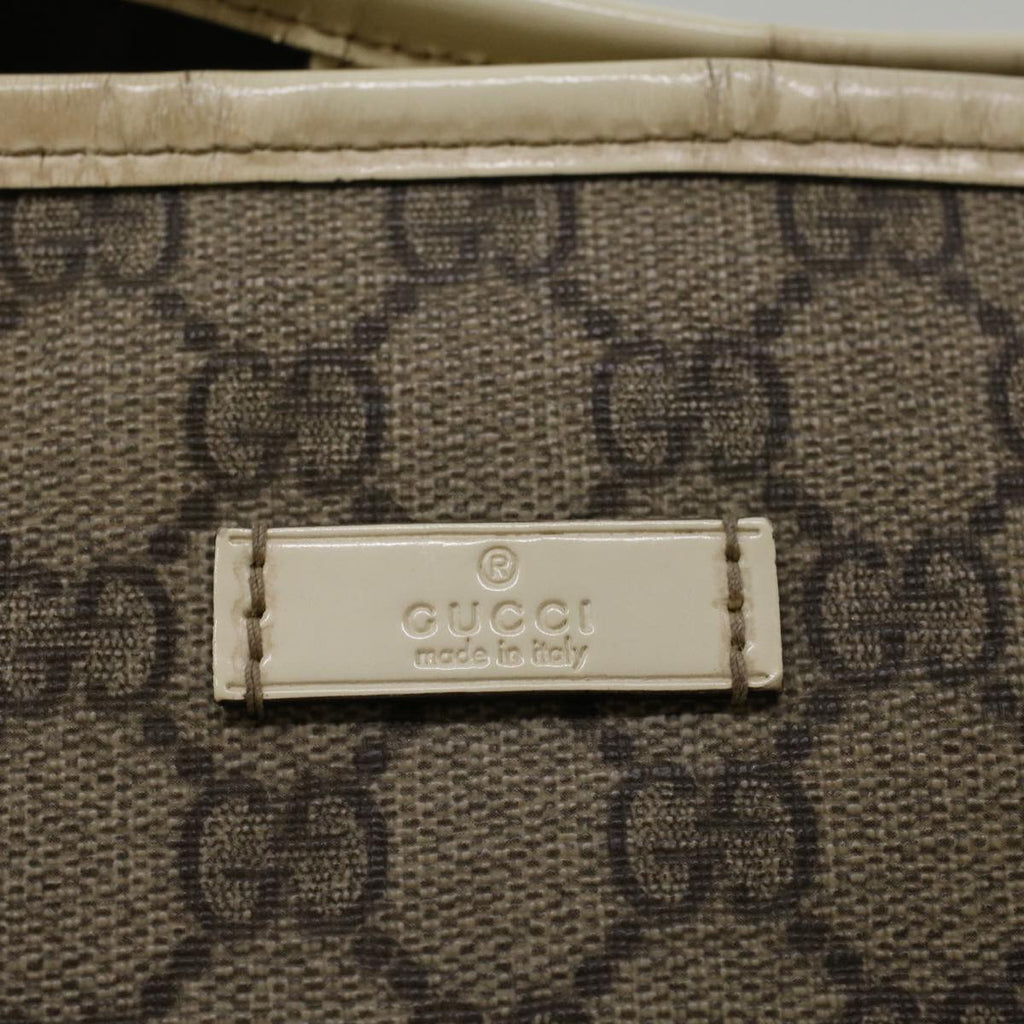 GUCCI GG Canvas Tote Bag Coated Canvas Beige 197953 58069