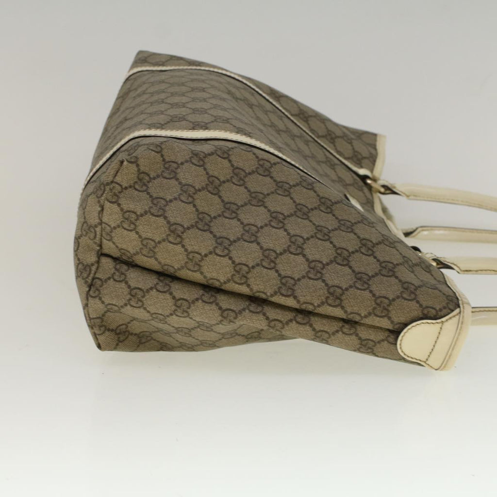 GUCCI GG Canvas Tote Bag Coated Canvas Beige 197953 58069