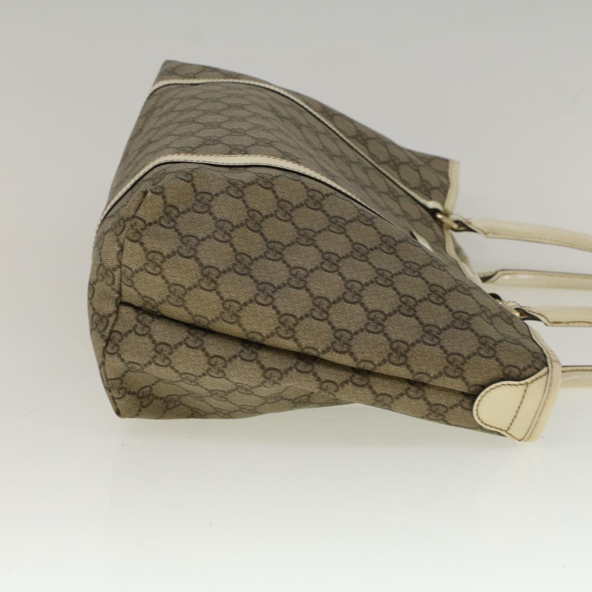 GUCCI GG Canvas Tote Bag Coated Canvas Beige 197953 58069