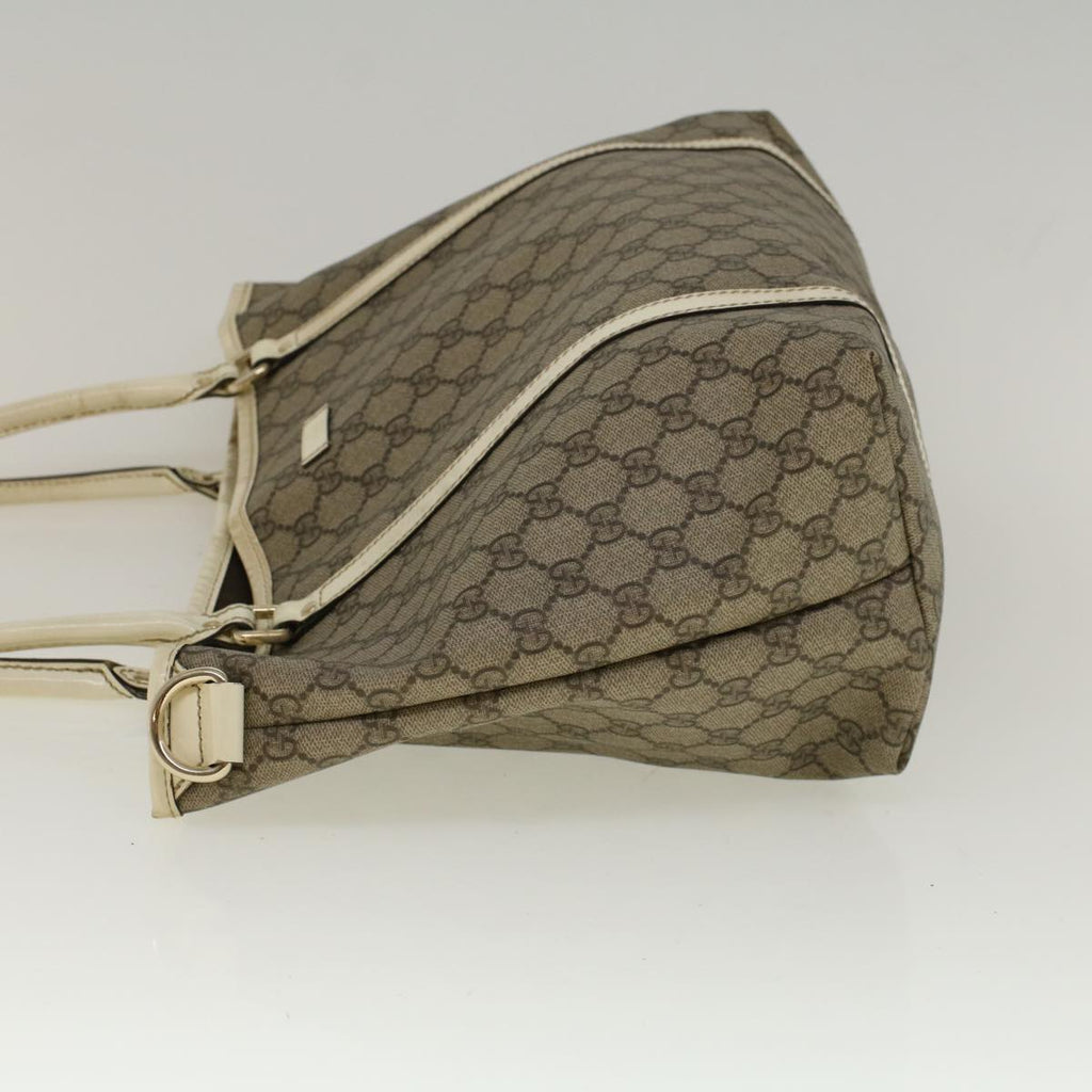 GUCCI GG Canvas Tote Bag Coated Canvas Beige 197953 58069