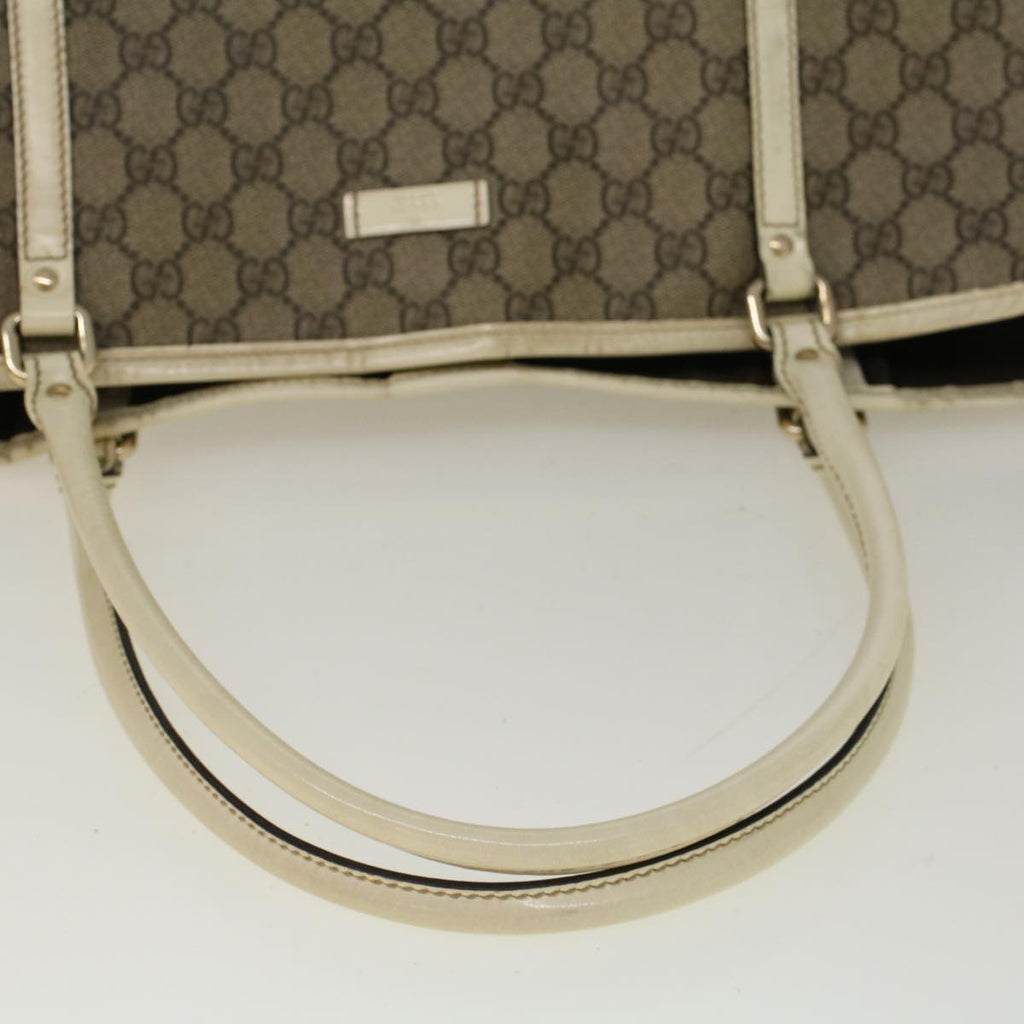 GUCCI GG Canvas Tote Bag Coated Canvas Beige 197953 58069