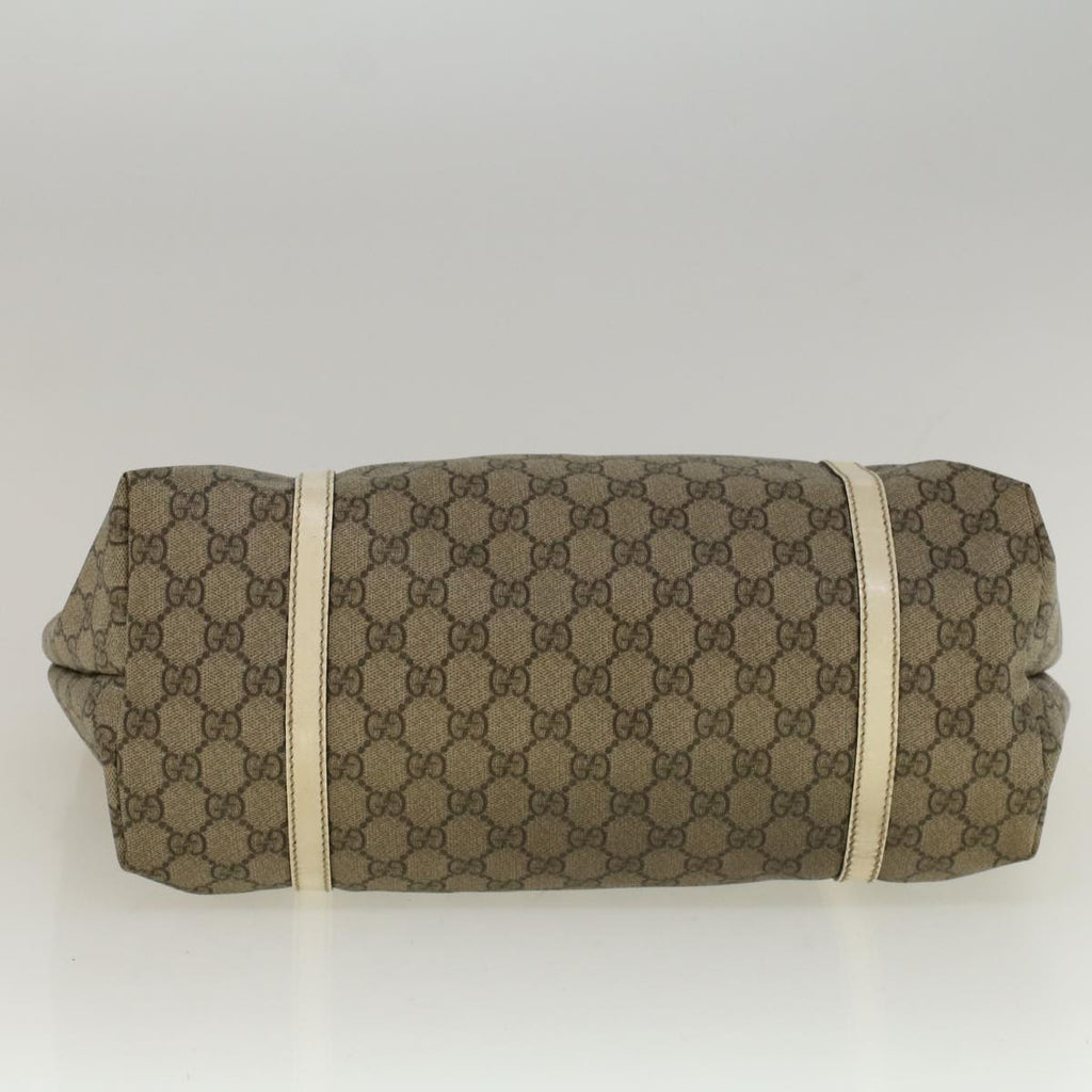 GUCCI GG Canvas Tote Bag Coated Canvas Beige 197953 58069