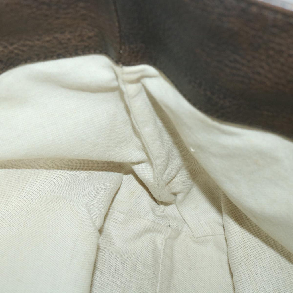 GUCCI GG Canvas Bamboo Tote Bag Beige Brown 339000 58070