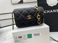 CHLMini GlamIap Bag Black For Women Bags 7.5in/19cm