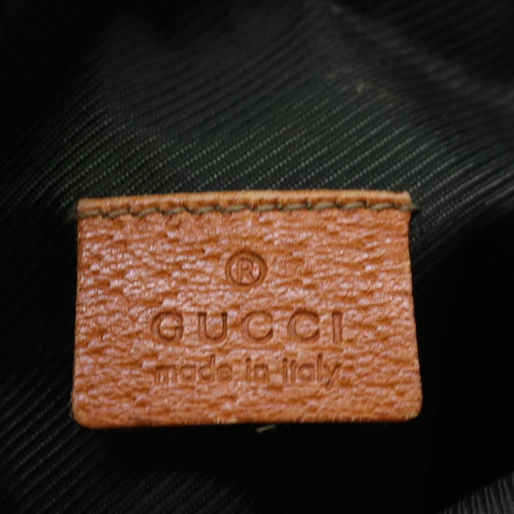 GUCCI GG Canvas Accessory Pouch Beige Brown 145750 58155