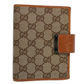 GUCCI GG Canvas Day Planner Cover Beige 58161