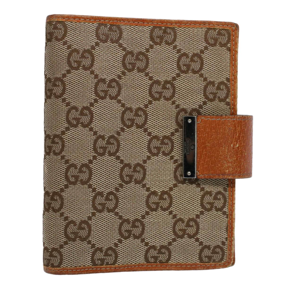 GUCCI GG Canvas Day Planner Cover Beige 58161