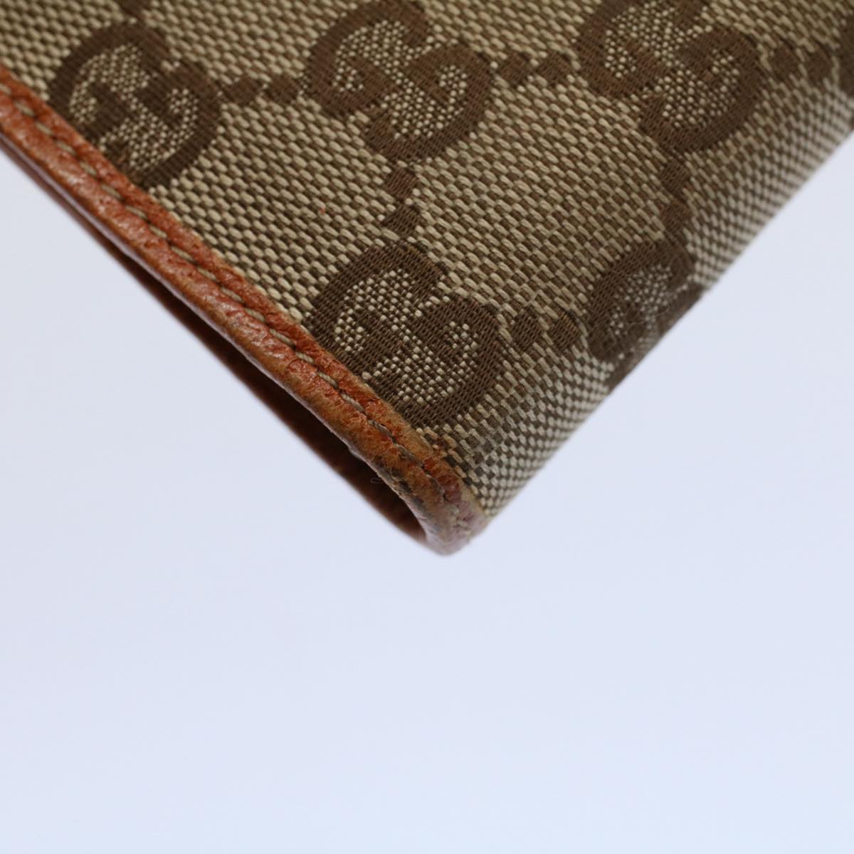 GUCCI GG Canvas Day Planner Cover Beige 58161