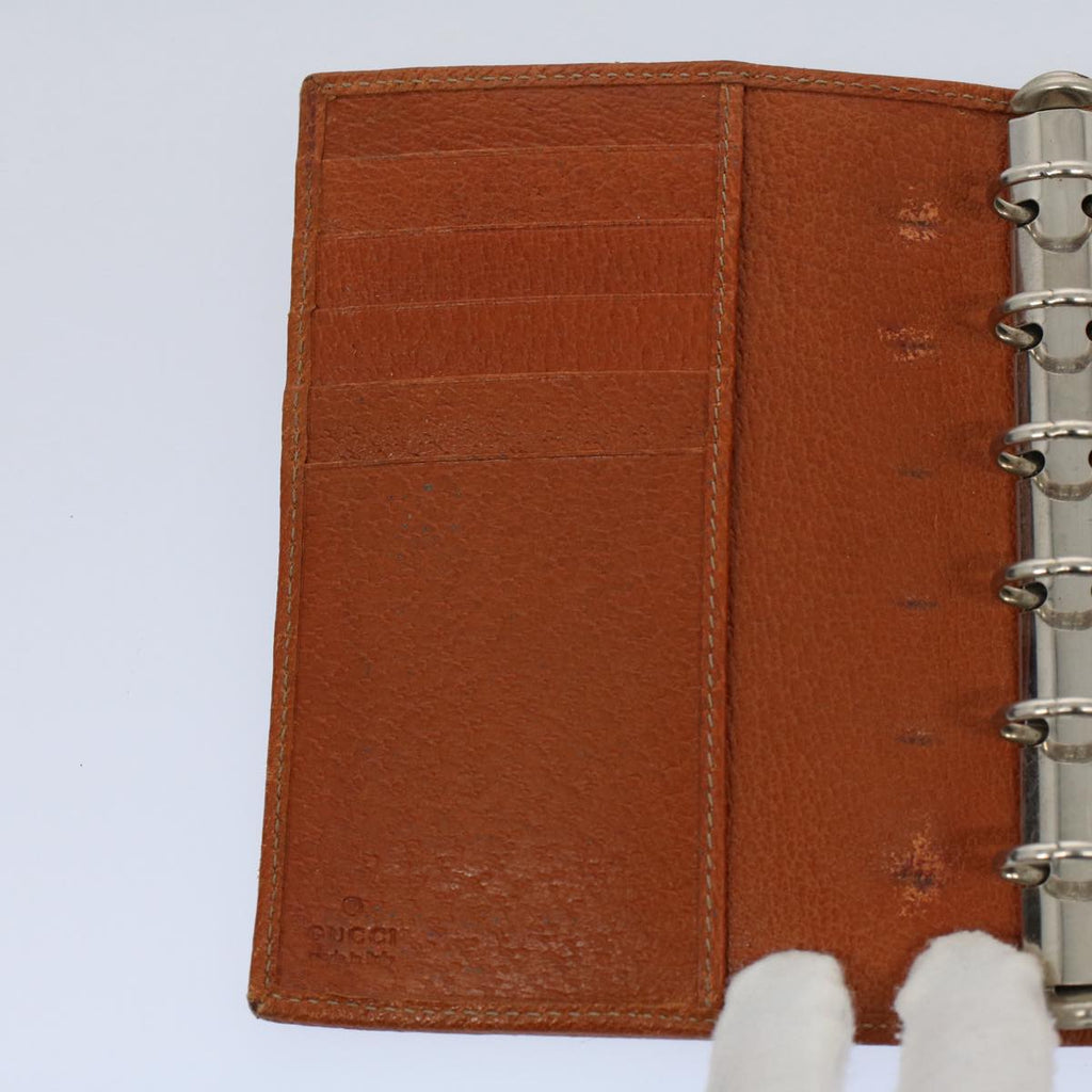 GUCCI GG Canvas Day Planner Cover Beige 58161