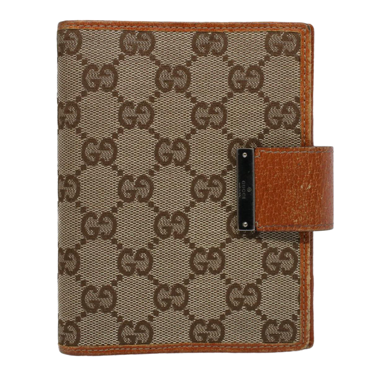 GUCCI GG Canvas Day Planner Cover Beige 58161