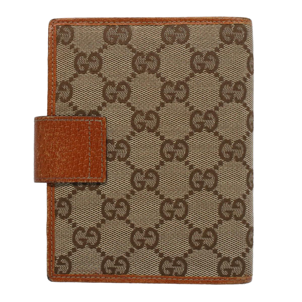 GUCCI GG Canvas Day Planner Cover Beige 58161