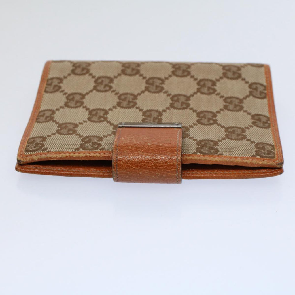 GUCCI GG Canvas Day Planner Cover Beige 58161